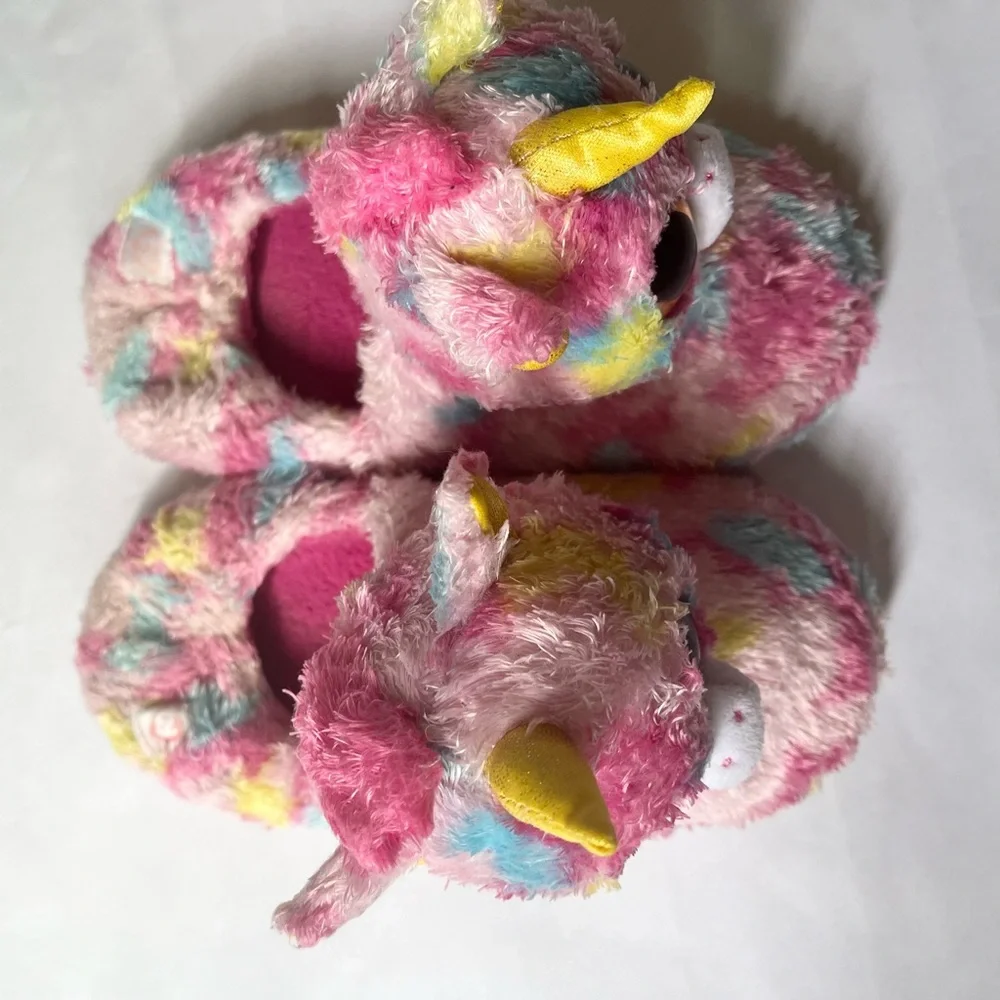 Kids TY Fantasia Unicorn Slippers